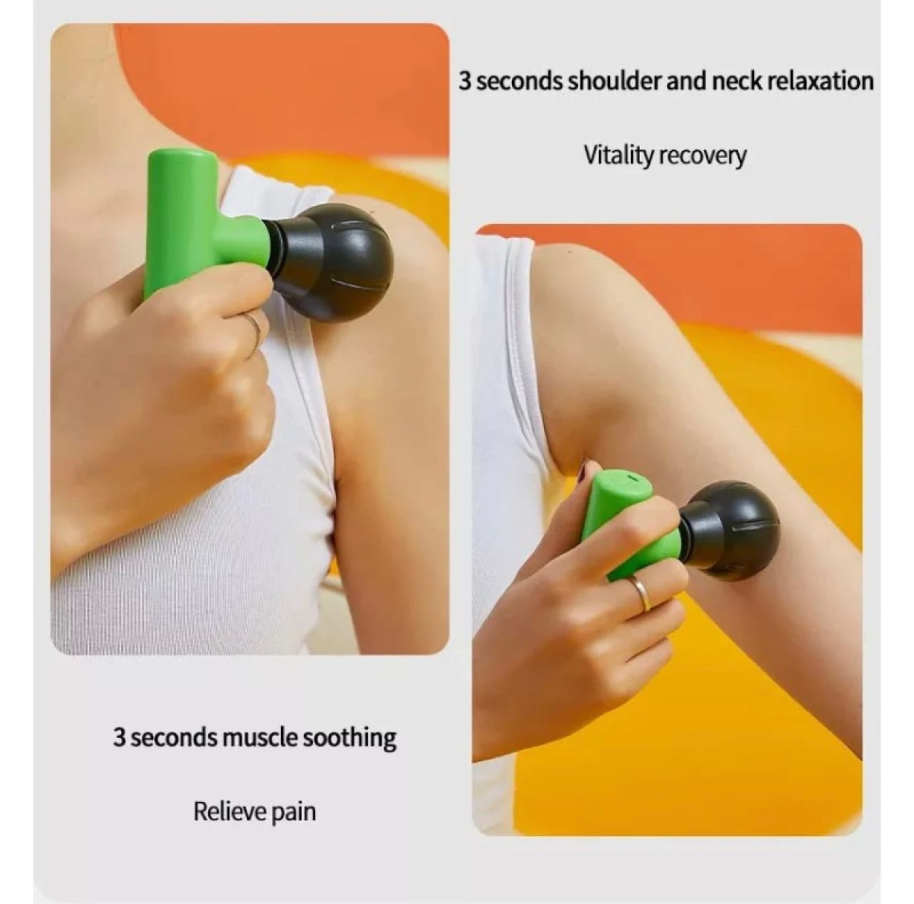 Mini Fascial Gun Deep Muscle Massager Mini Head And Face Massager