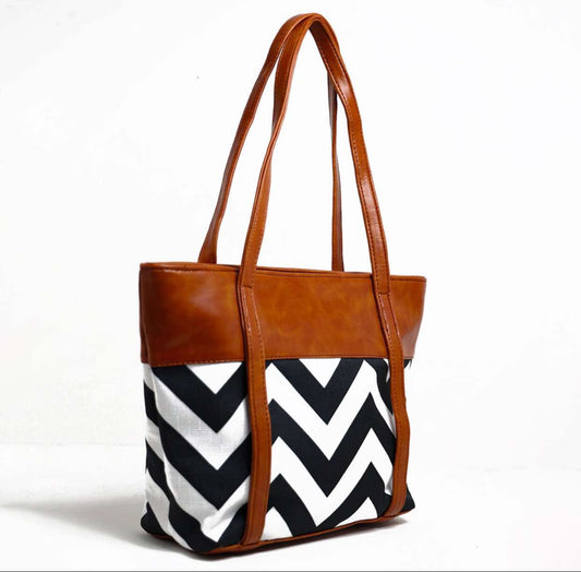 Zigzag Tote Bag