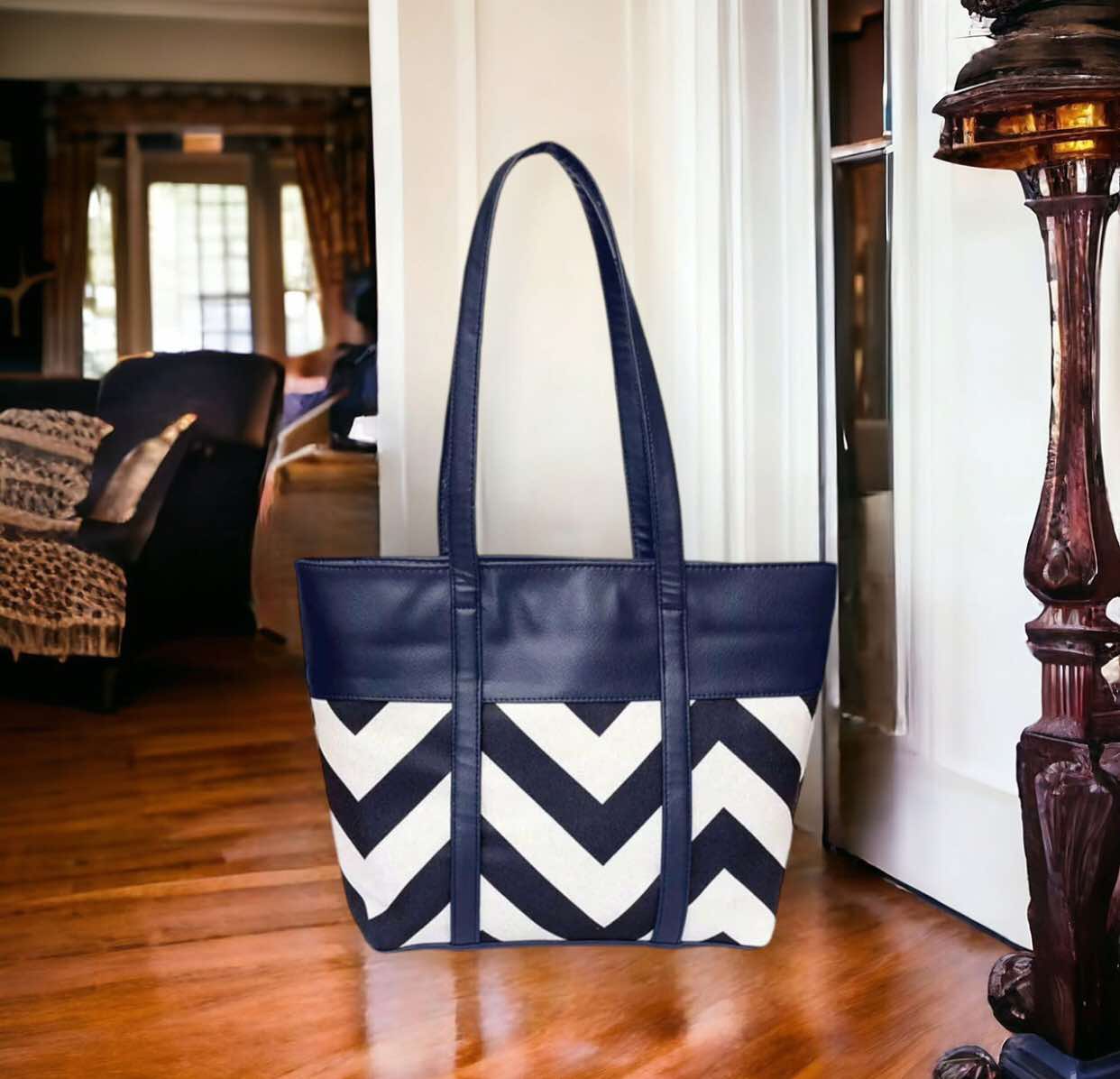 Zigzag Tote Bag