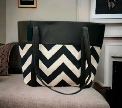 Zigzag Tote Bag