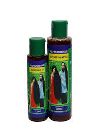 (pack Of 2) Adivasi Hair Oil 120 Ml + Adivasi Hair Shampoo 200ml (without Box) Original